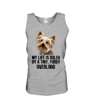 Yorkshire terrier my life is ruled yorkie lovers Unisex Tank tile