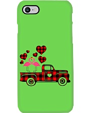Flamingo love car bird lover Phone Case tile