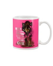 Wolf never push a loyal person gift for you Mug tile