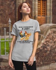 Chicken never have too many chicken lovers Classic T-Shirt apparel-classic-tshirt-lifestyle-06