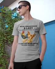 Chicken never have too many chicken lovers Classic T-Shirt apparel-classic-tshirt-lifestyle-17