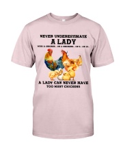 Chicken never have too many chicken lovers Premium Fit Mens Tee tile