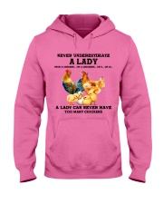 Chicken never have too many chicken lovers Hooded Sweatshirt tile