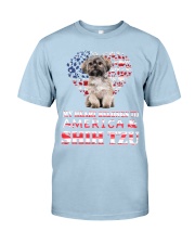 Shih tzu my heart belongs to shih tzu lovers Classic T-Shirt tile