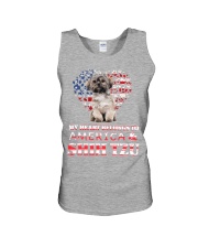 Shih tzu my heart belongs to shih tzu lovers Unisex Tank tile