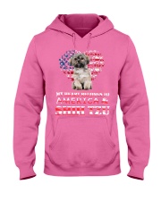 Shih tzu my heart belongs to shih tzu lovers Hooded Sweatshirt tile