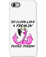 Flamingo freakin people person flamingo lover Phone Case tile
