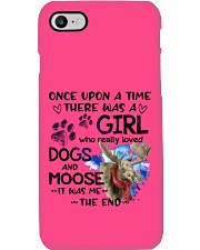 Moose and dog it was me moose lovers Phone Case tile