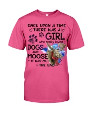 Moose and dog it was me moose lovers Premium Fit Mens Tee tile