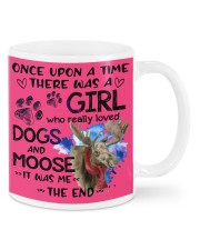 Moose and dog it was me moose lovers Mugs tile