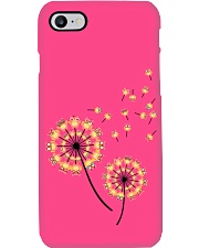 Owl dandelion - for owl lover Phone Case tile