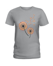 Owl dandelion - for owl lover Ladies T-Shirt tile