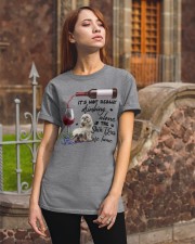 Not really drinking alone shih tzu Gift for u Classic T-Shirt apparel-classic-tshirt-lifestyle-06
