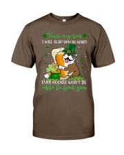 Bulldog slap you patrick dog mom Classic T-Shirt tile