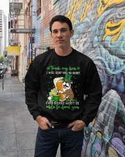 Bulldog slap you patrick dog mom Crewneck Sweatshirt lifestyle-unisex-sweatshirt-front-2