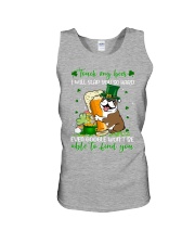 Bulldog slap you patrick dog mom Unisex Tank tile