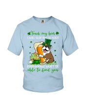 Bulldog slap you patrick dog mom Youth T-Shirt tile