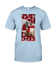 Bulldog magical christmas dog lover Classic T-Shirt tile