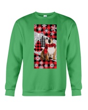 Bulldog magical christmas dog lover Crewneck Sweatshirt tile
