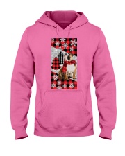 Bulldog magical christmas dog lover Hooded Sweatshirt tile