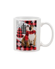 Bulldog magical christmas dog lover Mug tile