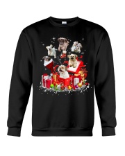 Lp 65 Shih Tzu in xmas gift boxes sweatshirt Crewneck Sweatshirt front