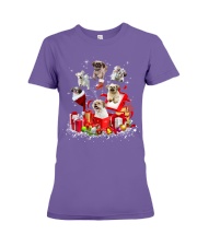 Lp 65 Shih Tzu in xmas gift boxes sweatshirt Premium Fit Ladies Tee tile