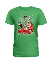 Lp 65 Shih Tzu in xmas gift boxes sweatshirt Ladies T-Shirt tile