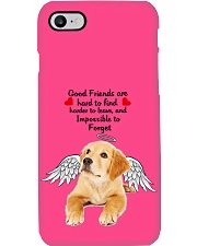 Golden retriever good friends dog lover Phone Case tile