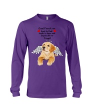 Golden retriever good friends dog lover Long Sleeve Tee tile