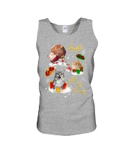 Cat gift xmas drop gift for cat lovers Unisex Tank tile