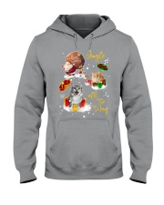 Cat gift xmas drop gift for cat lovers Hooded Sweatshirt tile