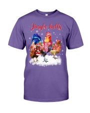 ln chicken jingle bells Premium Fit Mens Tee tile