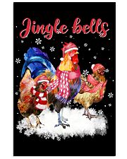 ln chicken jingle bells Vertical Poster tile