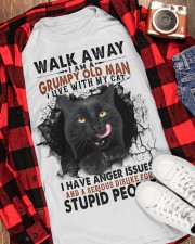 Black Cat Grumpy Old Man Gift for you Classic T-Shirt apparel-classic-tshirt-lifestyle-front-163