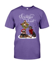 Rottweiler christmas begins gift for you Premium Fit Mens Tee tile