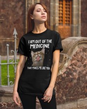 Cat out of the medicinecat lovers cat moms Classic T-Shirt apparel-classic-tshirt-lifestyle-06