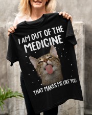 Cat out of the medicinecat lovers cat moms Classic T-Shirt apparel-classic-tshirt-lifestyle-front-117