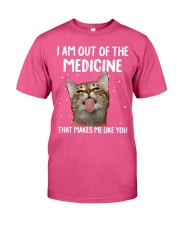 Cat out of the medicinecat lovers cat moms Premium Fit Mens Tee tile