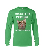 Cat out of the medicinecat lovers cat moms Long Sleeve Tee tile