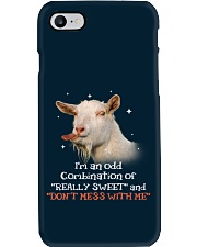 Goat i am a odd goat lovers Phone Case tile