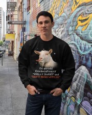 Goat i am a odd goat lovers Crewneck Sweatshirt lifestyle-unisex-sweatshirt-front-2
