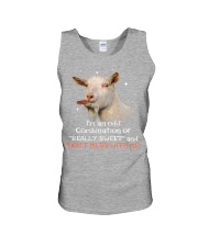 Goat i am a odd goat lovers Unisex Tank tile