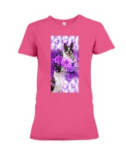 Boston Jewelry rose diamond Gift for you Premium Fit Ladies Tee tile