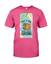 Gardening A girl who loves Gift for you Premium Fit Mens Tee tile
