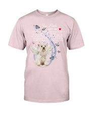 Westie paw prints left by you Premium Fit Mens Tee tile