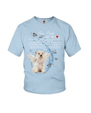 Westie paw prints left by you Youth T-Shirt tile