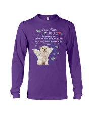 Westie paw prints left by you Long Sleeve Tee tile