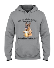 German Shepherd And Beer make me happy Gift for u Hooded Sweatshirt tile