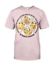 Sloth be strong brave humble sloth lovers Premium Fit Mens Tee tile